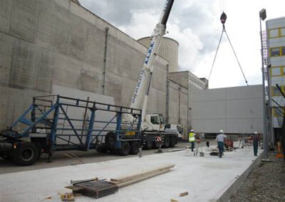 Centrale nucléaire de Golfech Panneaux structure