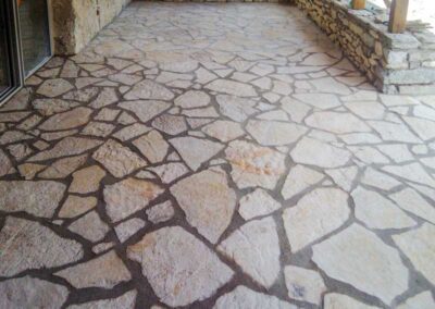 creation terrasse pierre